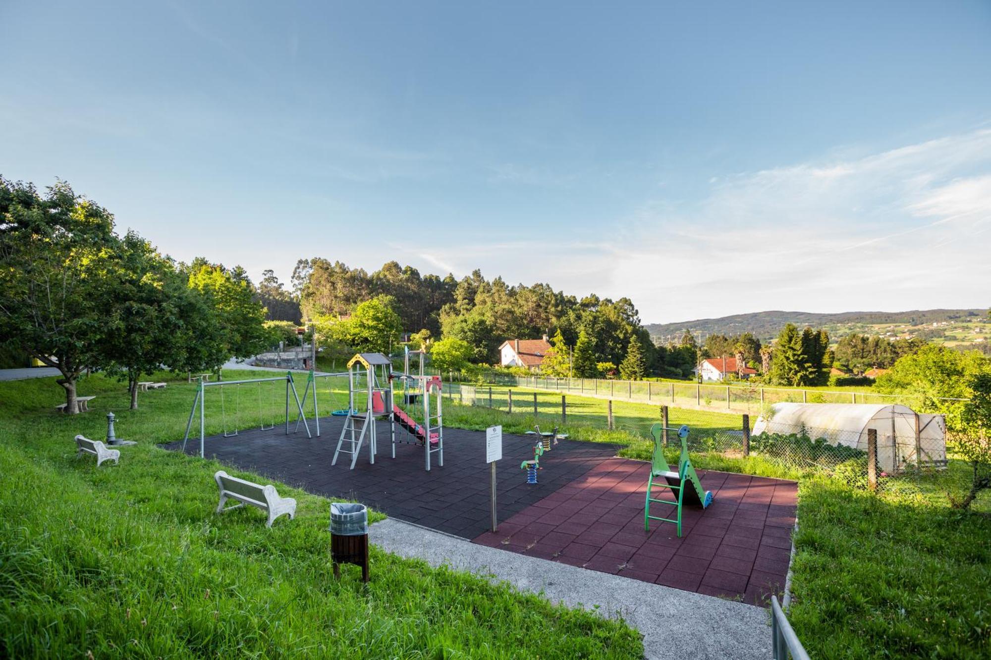 Villa Con Piscina Y Jardin, Santiago De Compostela Teo ภายนอก รูปภาพ