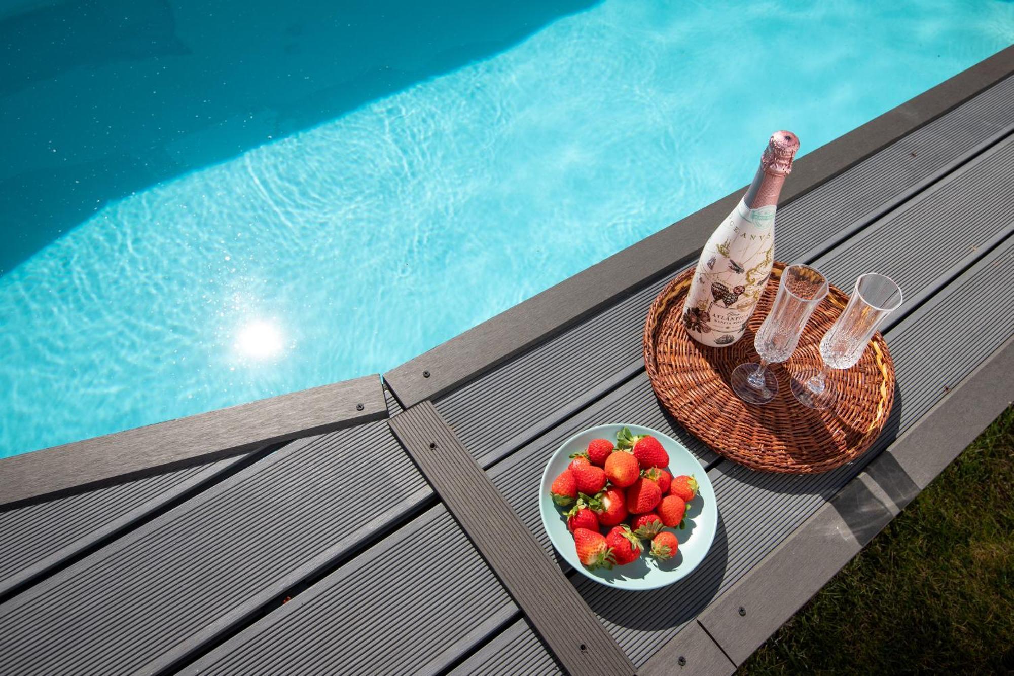 Villa Con Piscina Y Jardin, Santiago De Compostela Teo ภายนอก รูปภาพ